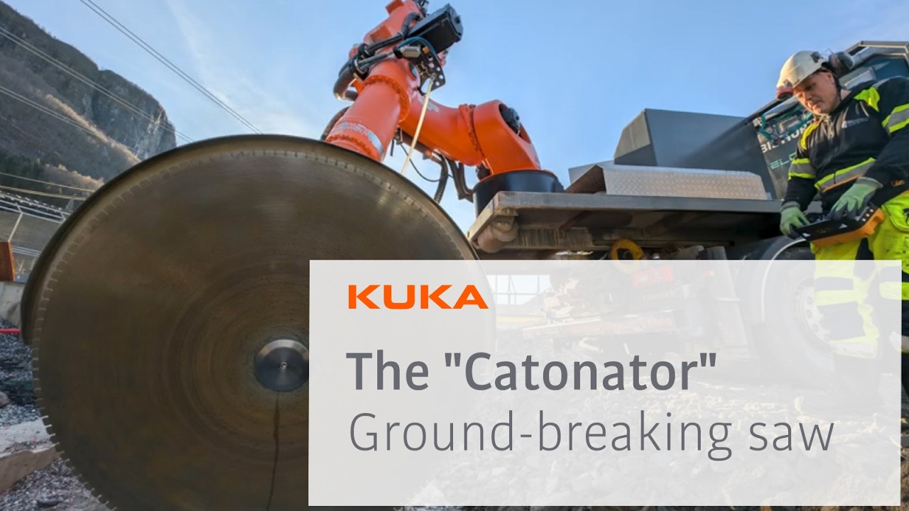 A revolutionary robotic solution for the construction industry called the "Catonator"