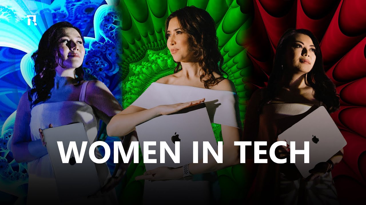 Бэкстейдж со съёмок проекта " Women in Tech"