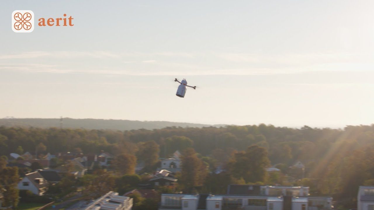 Nimbi over Tylösand: The road to Sweden's first commercial food delivery by drone