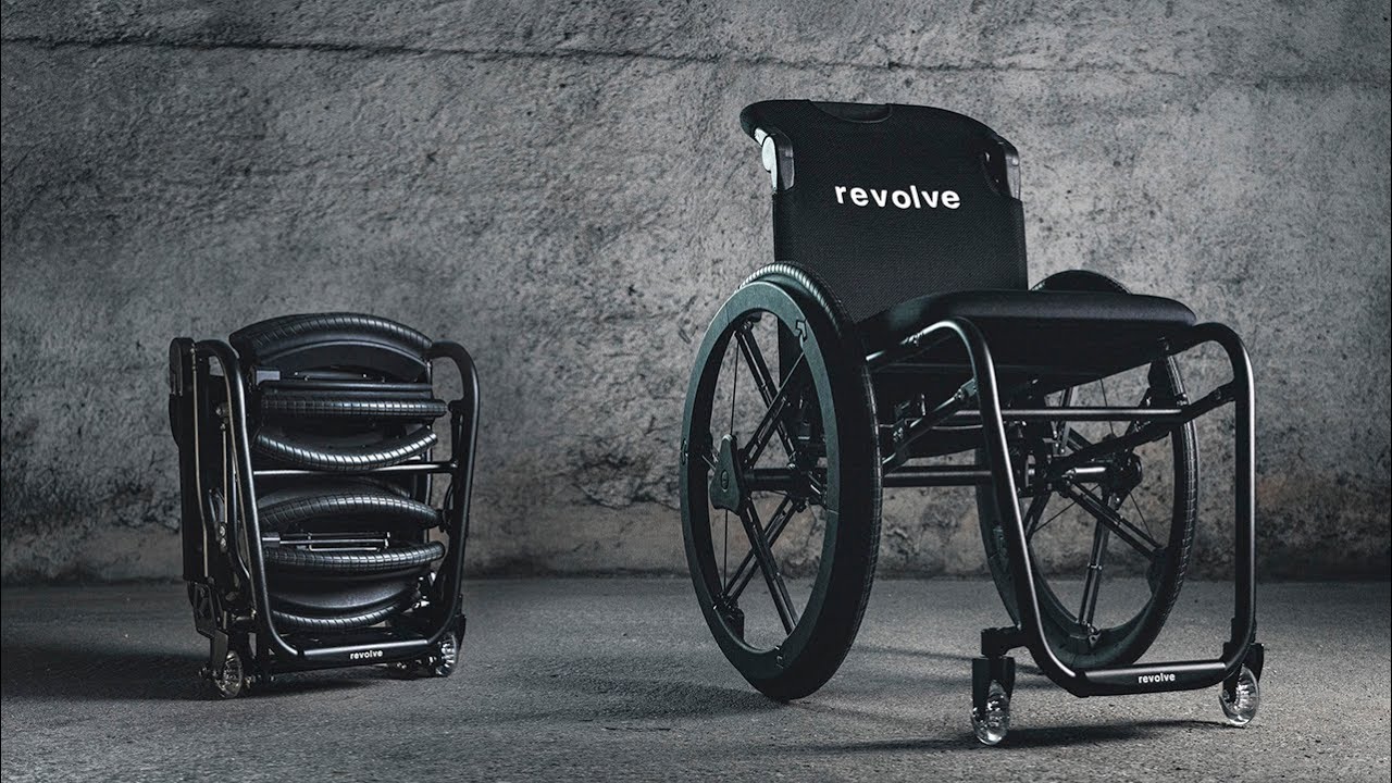 REVOLVE AIR: World's Most Compact Active Wheelchair