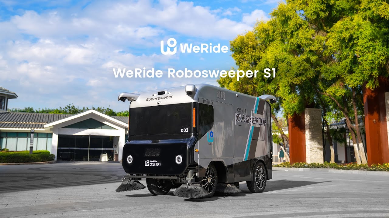 WeRide Robosweeper S1 hit the market！