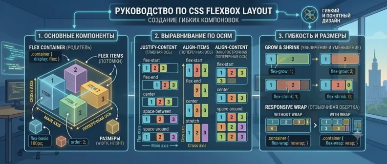 css flex фото