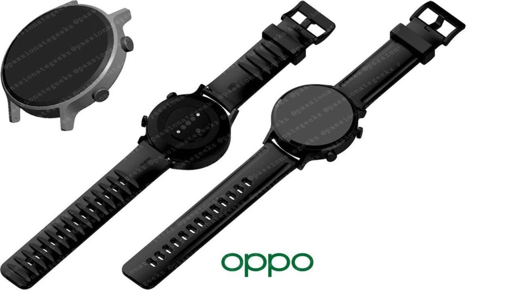 Появились реальные изображения умных часов Oppo Watch Free