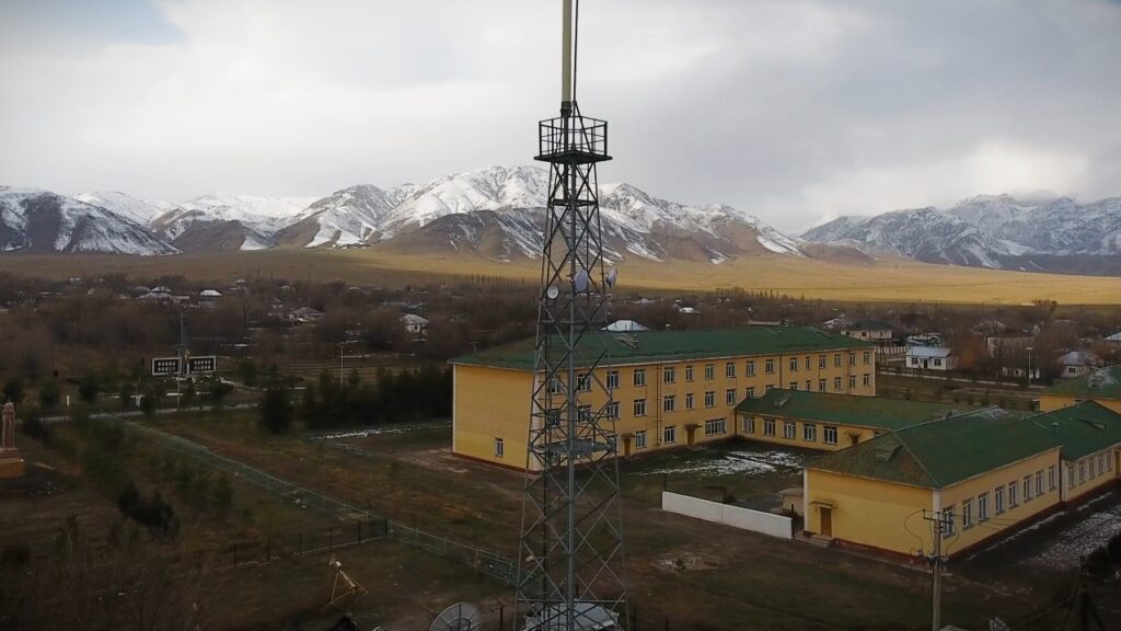 В селах Актерек и Бериктас тестируется спутниковый интернет с рекордной скоростью