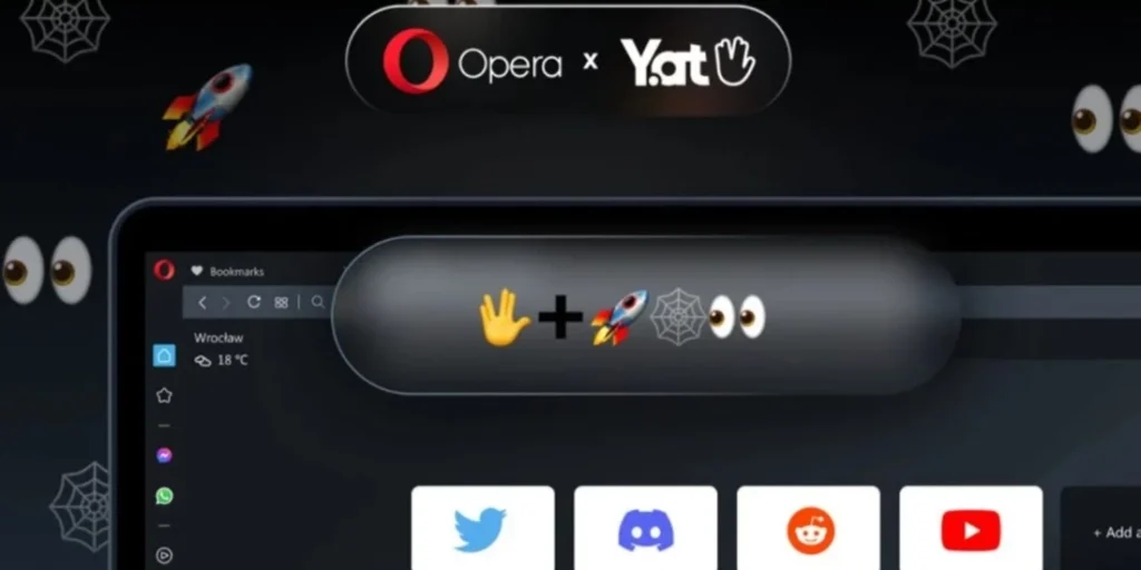 Opera стала первым браузером, поддерживающим веб-адреса, основанные на эмодзи