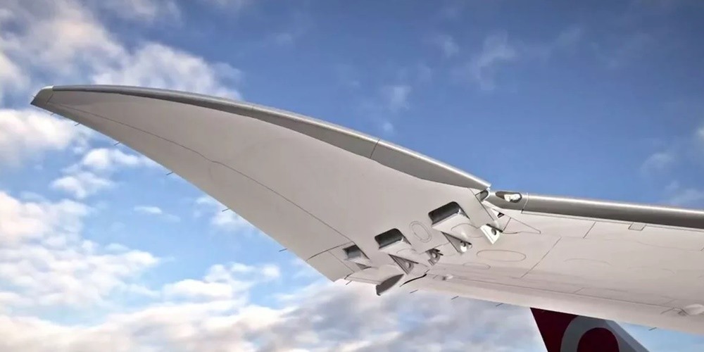 Airbus тестирует подвижное крыло, имитирующее движения альбатроса