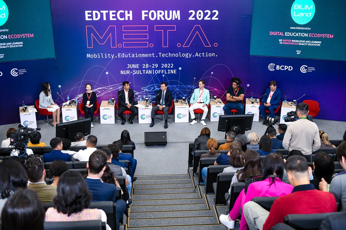 В Казахстане прошла конференция в сфере образовательных технологий в ЦА EdTech Forum M.E.T.A.