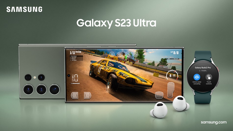 Новая серия Galaxy S23: эпическая камера и сверхбыстрые игры!