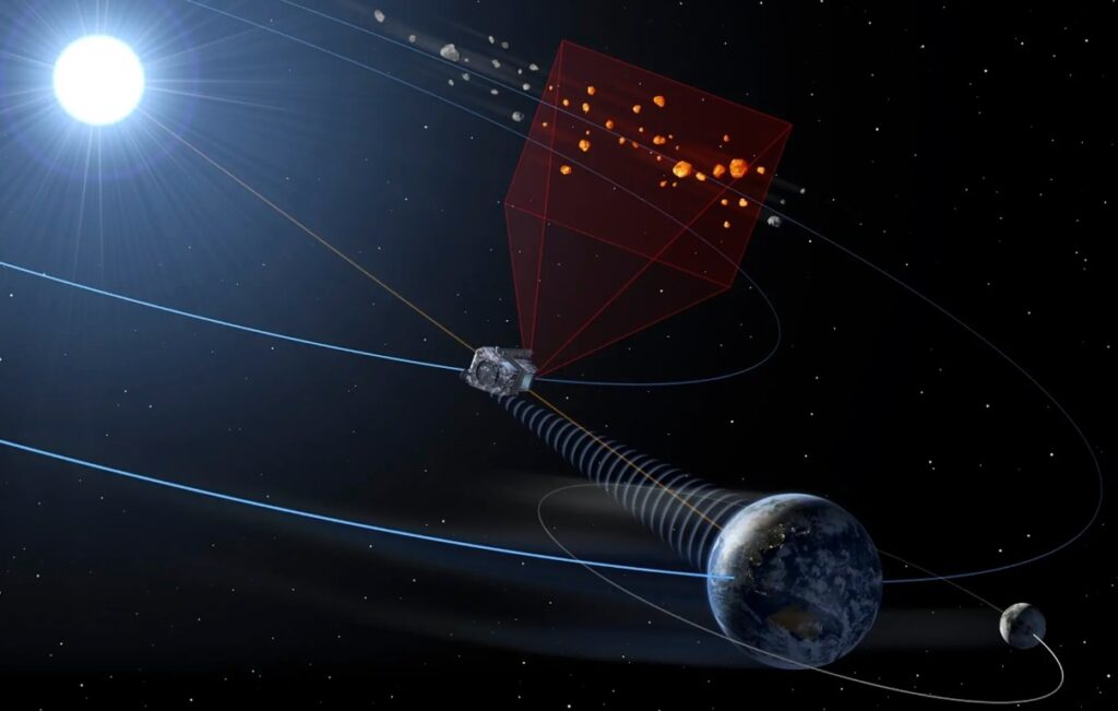 Новая космическая миссия проследит за опасными астероидами, скрытыми Солнцем