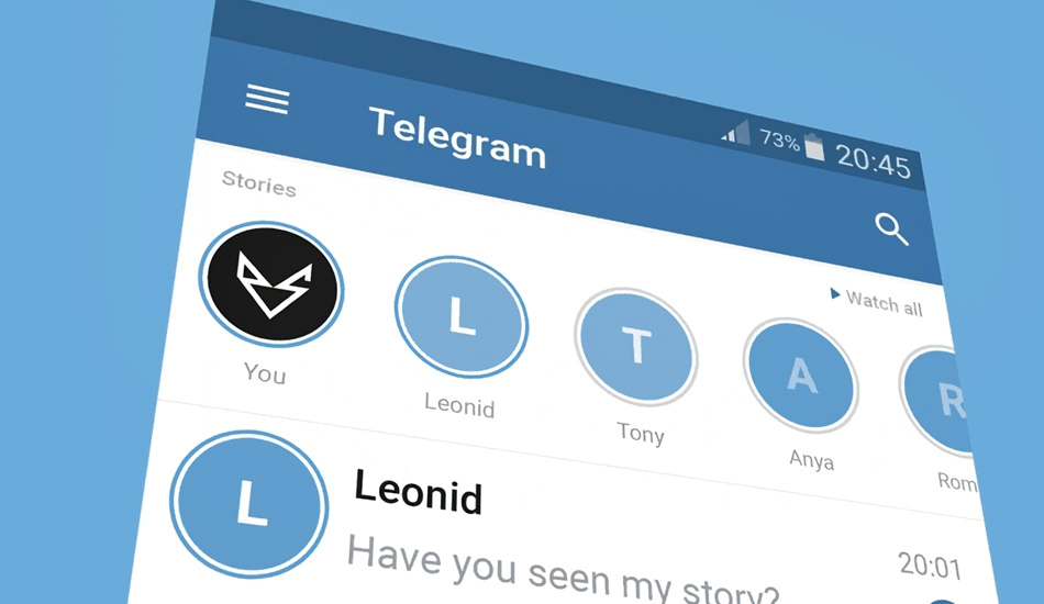 В Telegram появится формат Stories