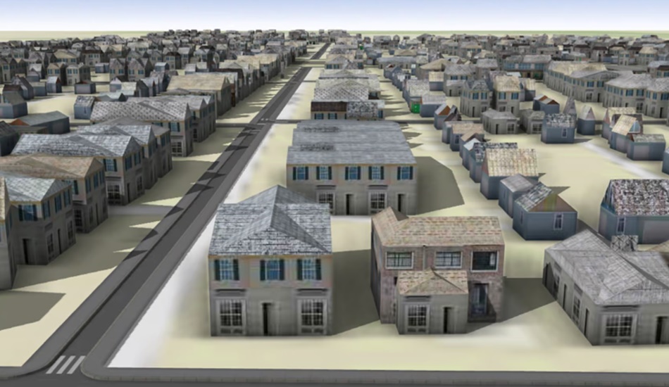 ИИ воссоздает 3D-модели старых городов по страховым картам