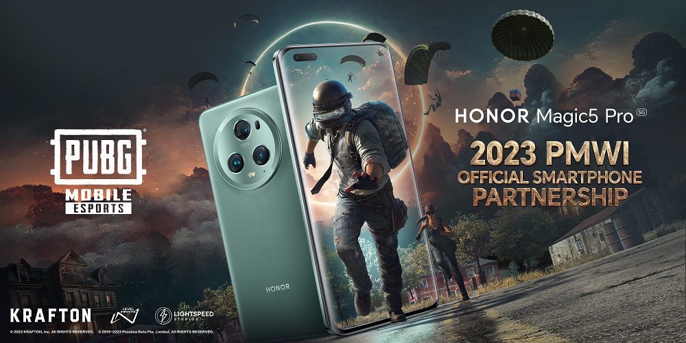 Главным смартфоном международного турнира по PUBG Mobile стал HONOR Magic5 Pro