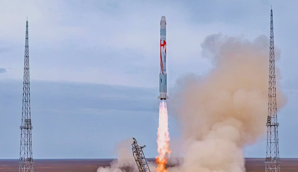 Китай запустил первую ракету на жидком метане и кислороде