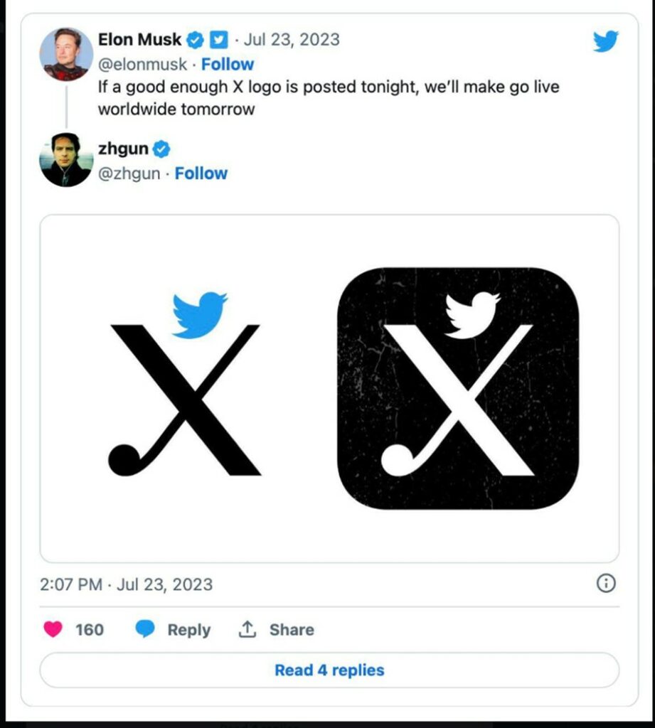 Илон Маск заявил, что Twitter изменит свой логотип