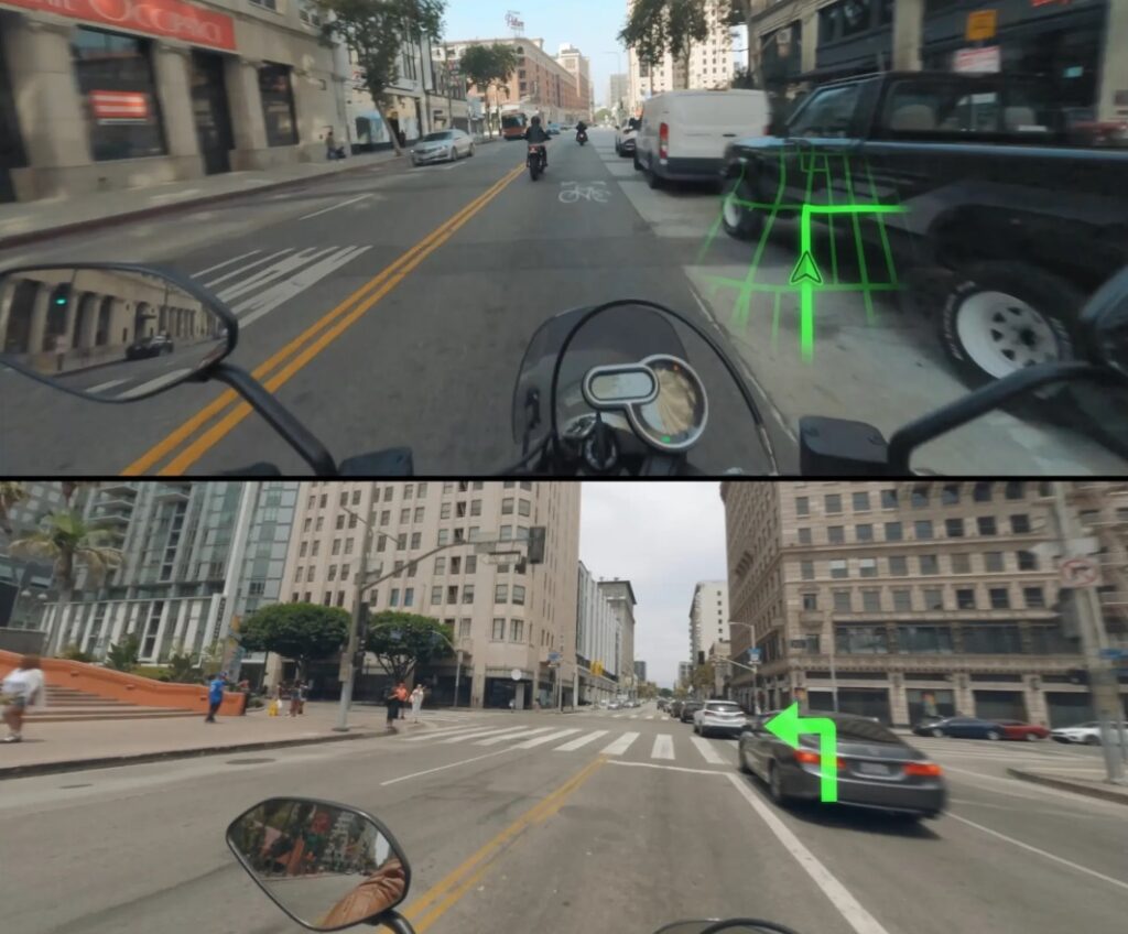 Навигационные AR-очки Blucap Moto разработаны для мотоциклистов