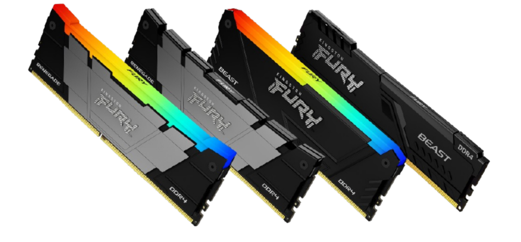Kingston FURY представляет новые дизайны модулей памяти DDR4
