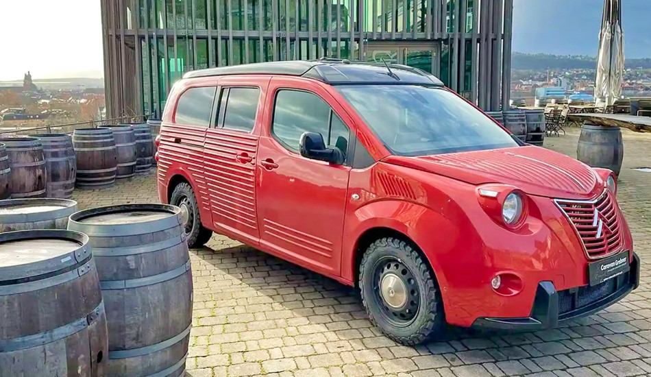 Citroën выпустил электрический мини-кемпер в ретро-стиле