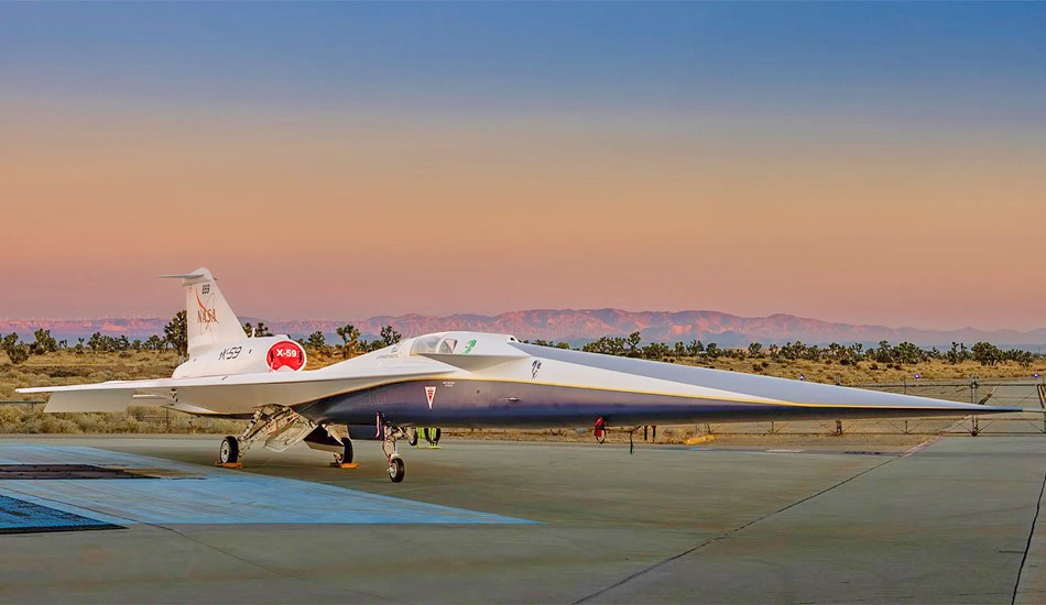 NASA представило революционный сверхзвуковой самолет X-59 Quesst