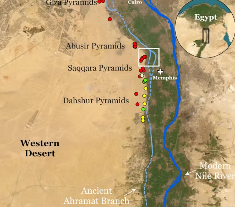 Ученые раскрыли тайну постройки египетских пирамид