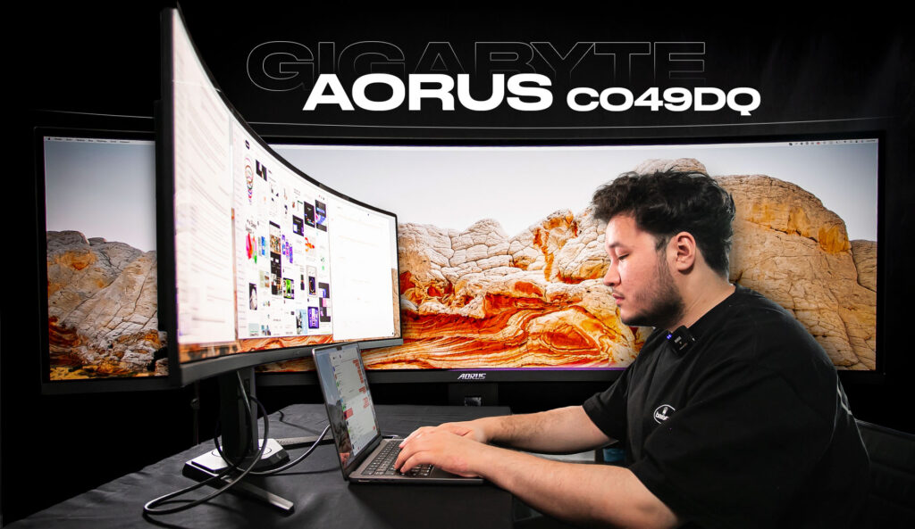 Gigabyte Aorus CO49DQ – 49 дюймов гейминга и работы