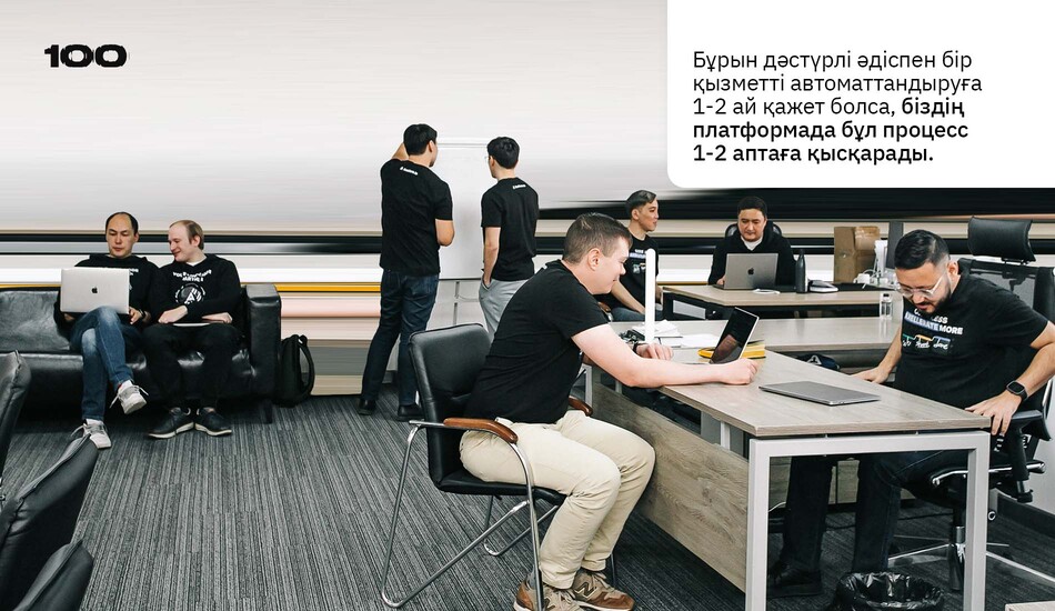 в офисе команды Axellero