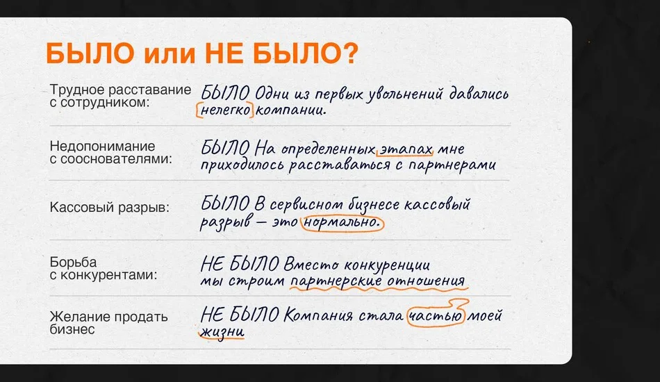 вызовы руководителя и компании