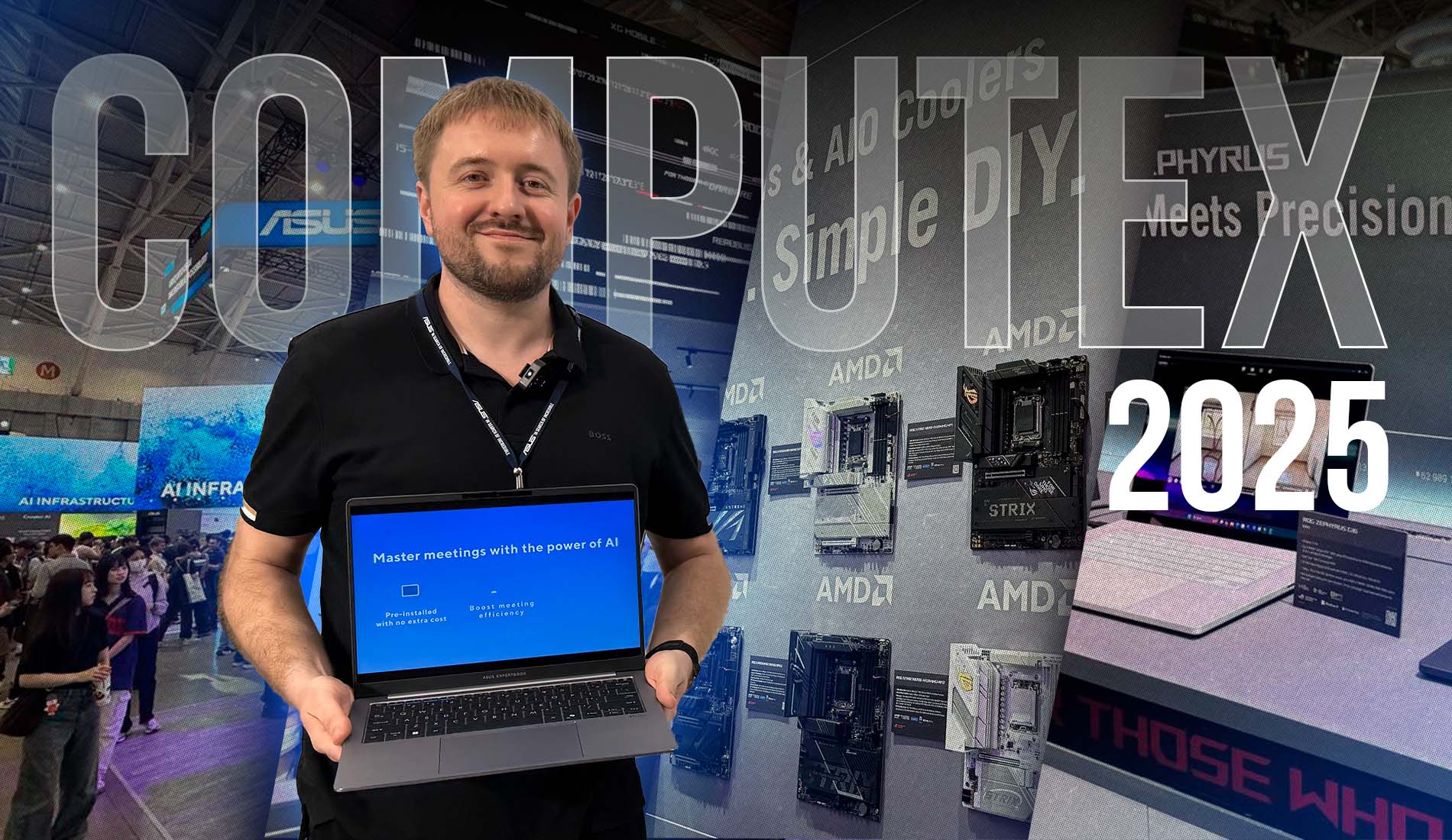 ASUS Republic of Gamers раскрывает будущее гейминга на COMPUTEX 2025