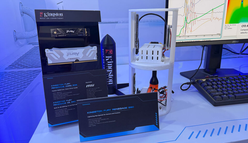 Kingston представил роботов, ракеты и решения для геймеров на COMPUTEX 2025