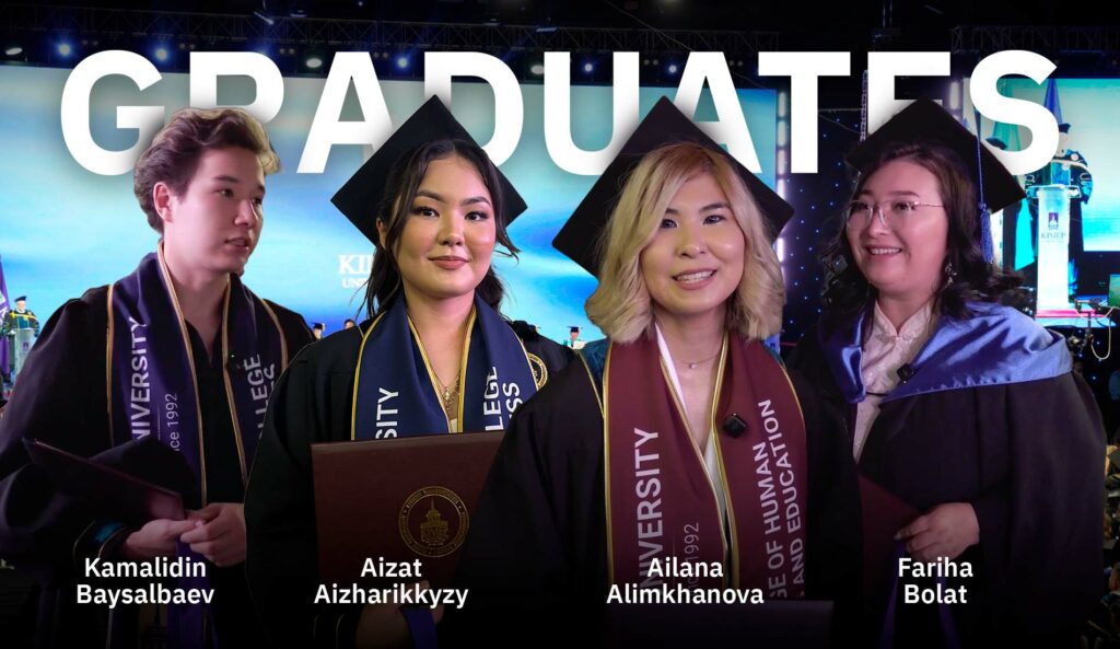 Under the sound of fanfares and the glow of spotlights: KIMEP held its graduation ceremony!