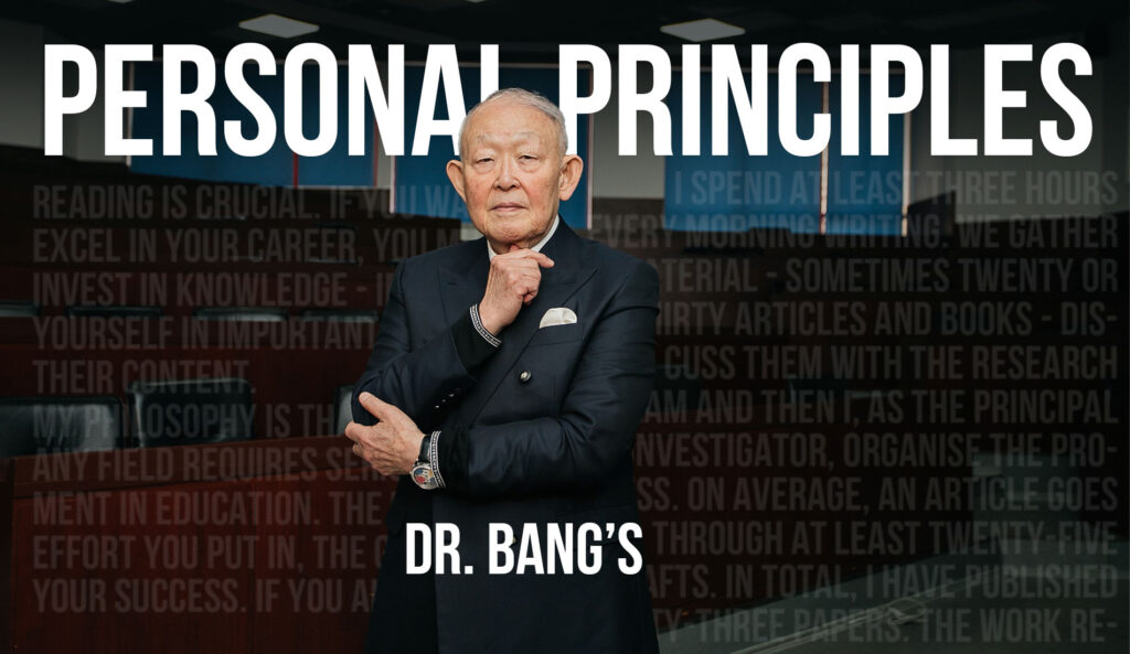 KIMEP and Personal Principles: Dr. Bang’s First Interview!