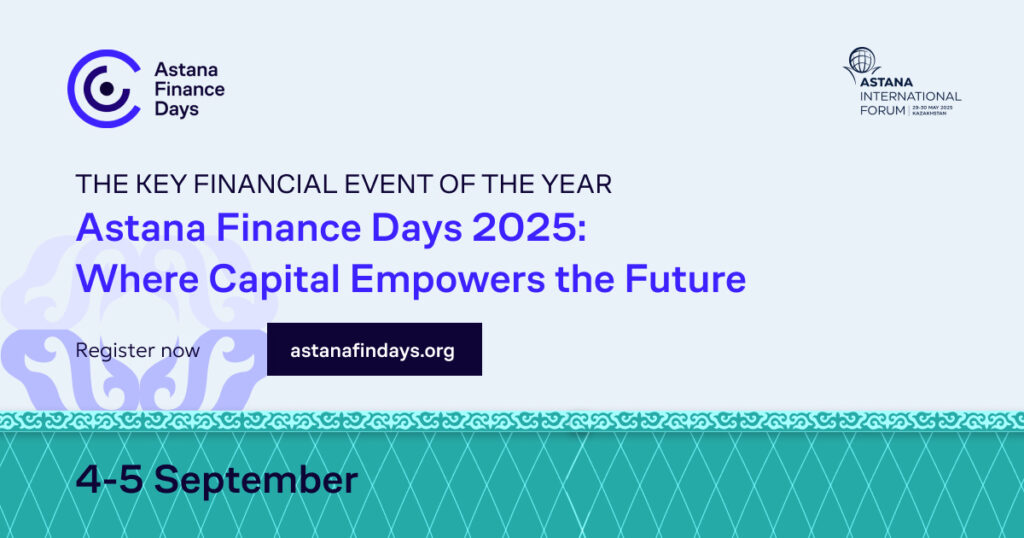 Форум Astana Finance Days пройдет уже скоро Форум Astana Finance Days пройдет уже скоро