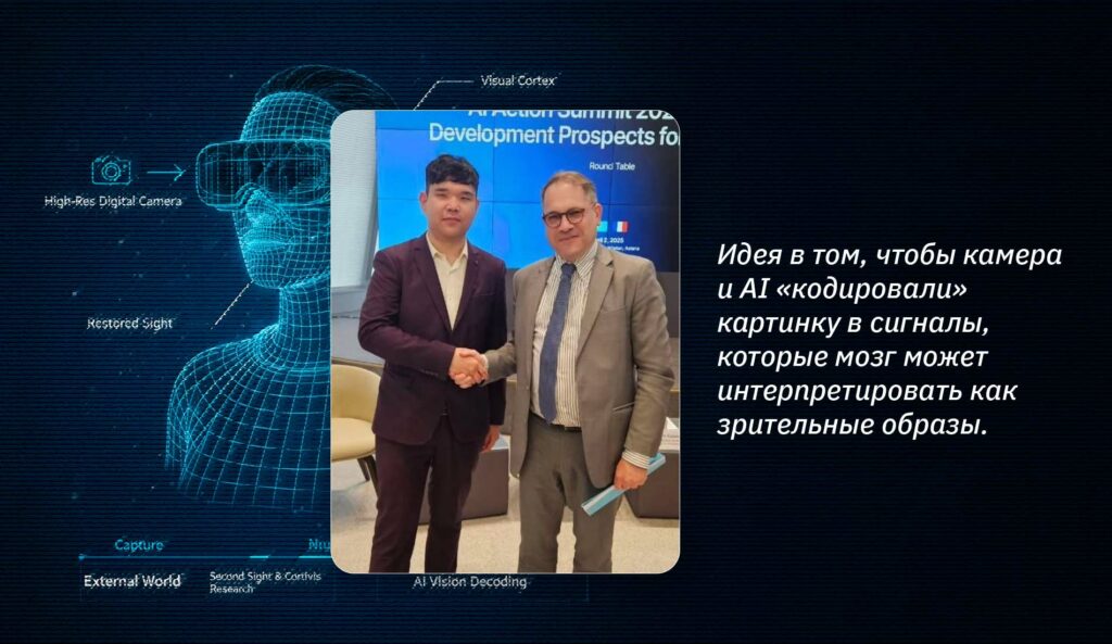 Его стартап дарит зрение незрячим: Тамерлан Умербеков и его Visor