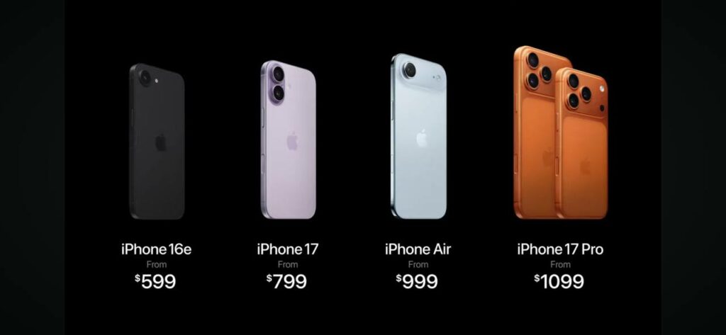 Apple презентовала iPhone 17: раскрываем модели, цвета, цены и функции