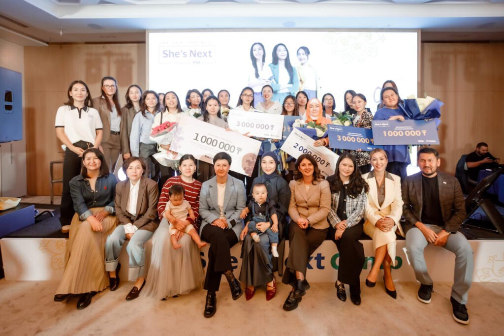 18,5 млн тенге на развитие женского бизнеса: названы победители She’s Next, Empowered by Visa 18,5 млн тенге на развитие женского бизнеса: названы победители She’s Next, Empowered by Visa