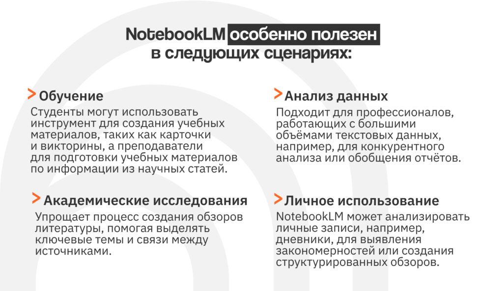 Google NotebookLM: ИИ-помощник для учебы, исследований и заметок