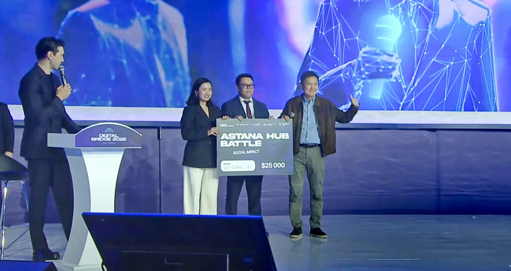 Победители ASTANA HUB BATTLE 2025 получили 5 000