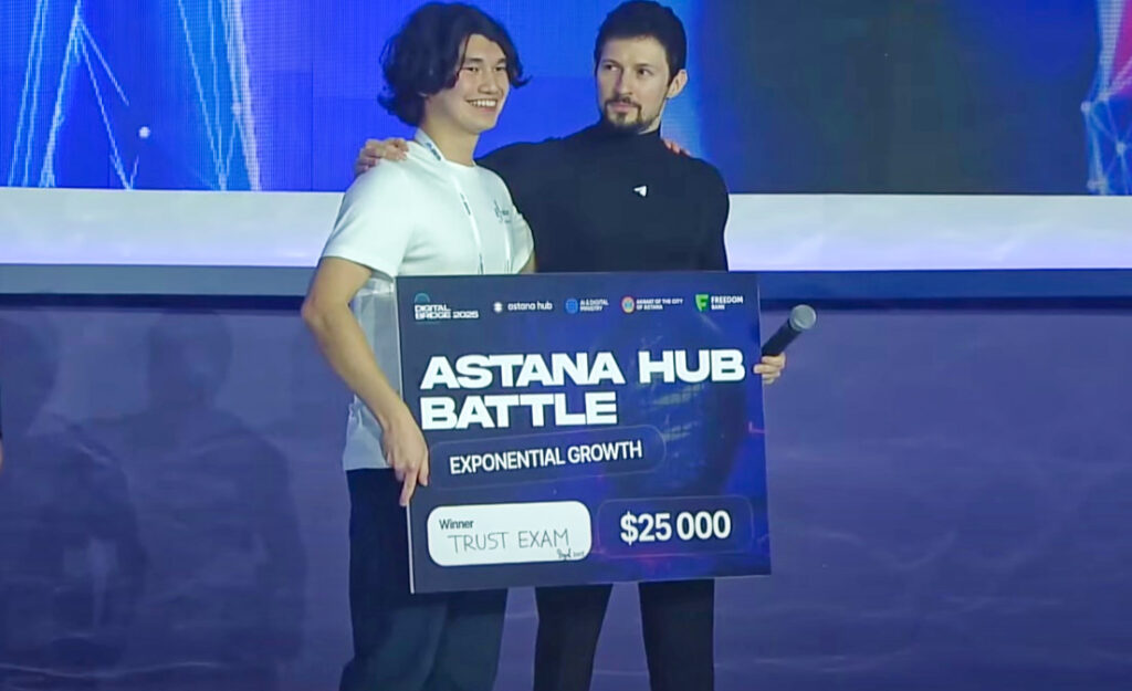 Победители ASTANA HUB BATTLE 2025 получили 5 000