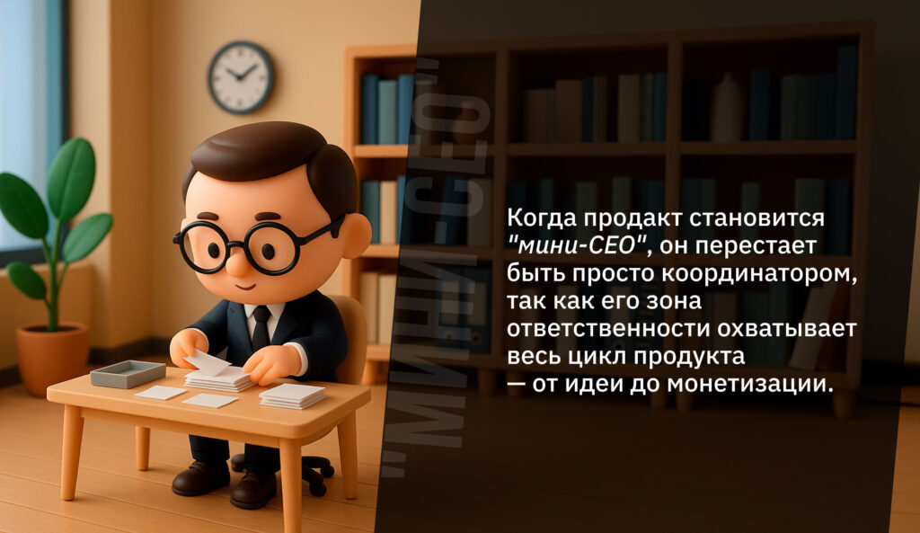 Как продакт стал СЕО в миниатюре: что это значит на практике