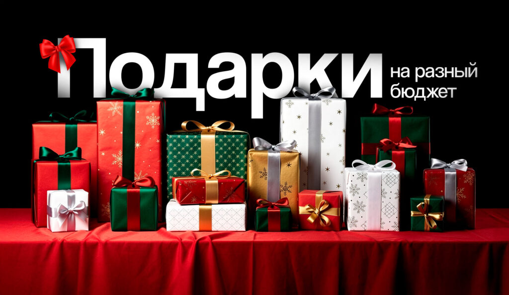 Подарки на разный бюджет: от ежедневника до билета на Луну 