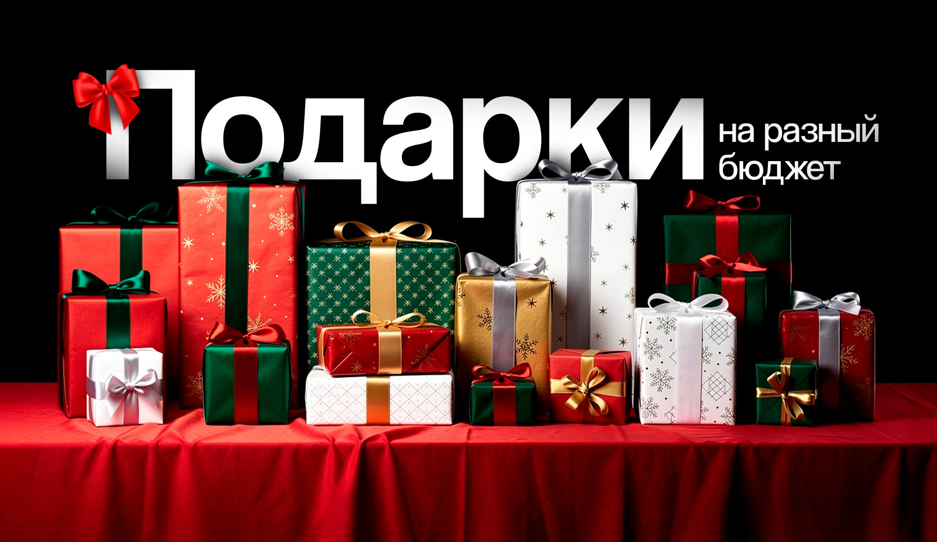 Подарки на разный бюджет: от ежедневника до билета на Луну 