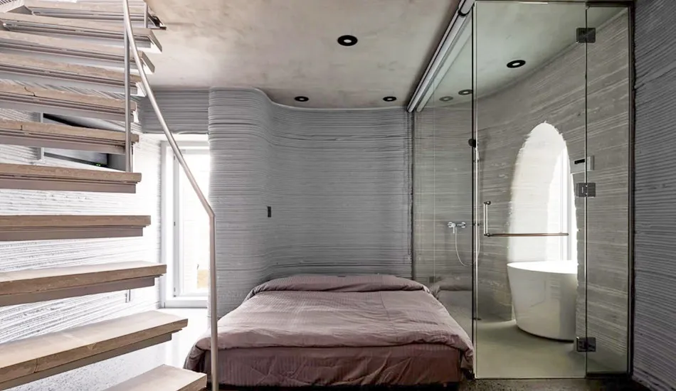 Японский дом, напечатанный на 3D-принтере, выдерживает сильные землетрясения