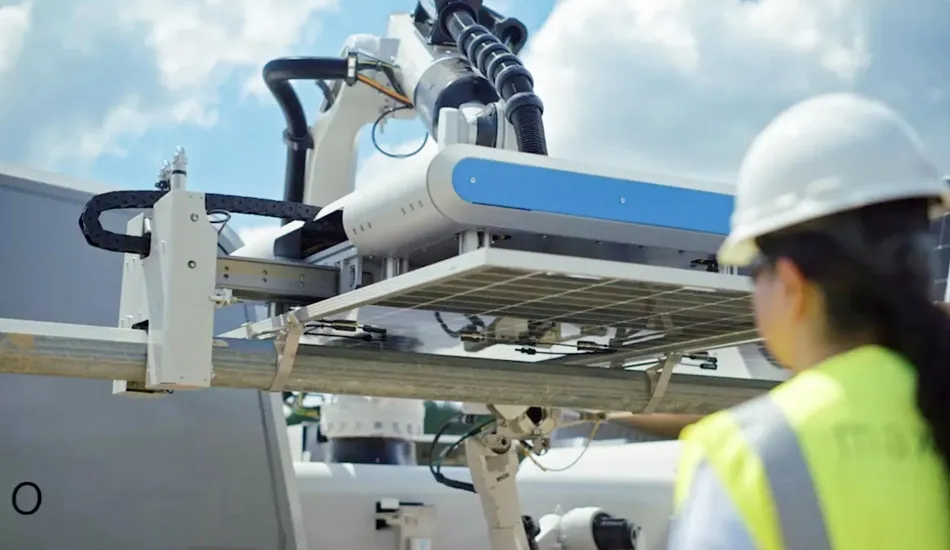 Роботы Maximo установили солнечные панели мощностью 100 МВт