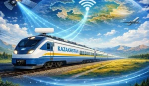 Спутниковый интернет внедряется в казахстанских поездах спутниковый интернет