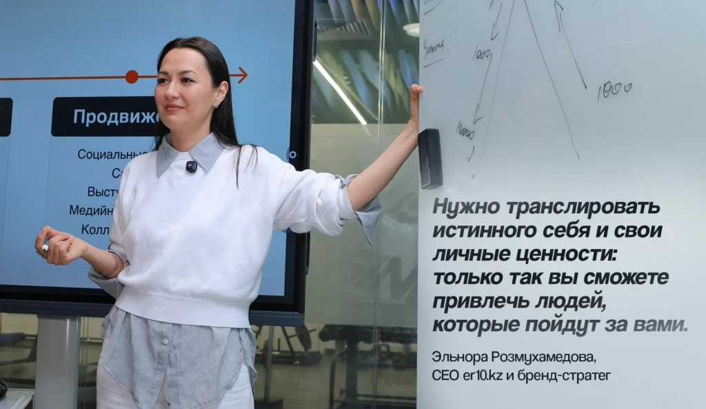 Мастер-класс по бизнесу и личному развитию прошел в Алматы