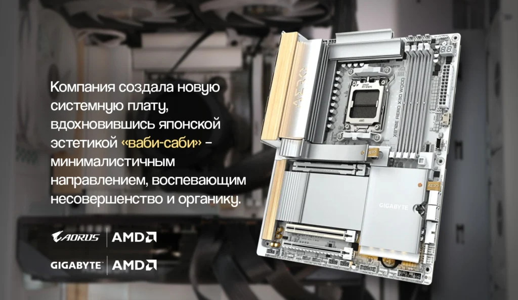 GIGABYTE X870E AERO X3D WOOD: мощная системная плата с изысканным дизайном