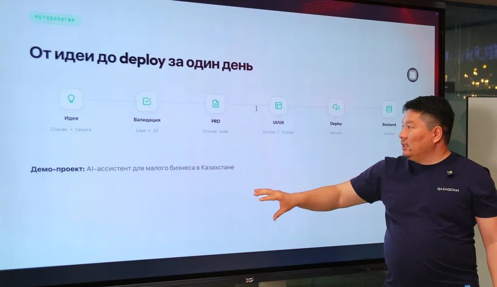 Мастер-класс по бизнесу и личному развитию прошел в Алматы