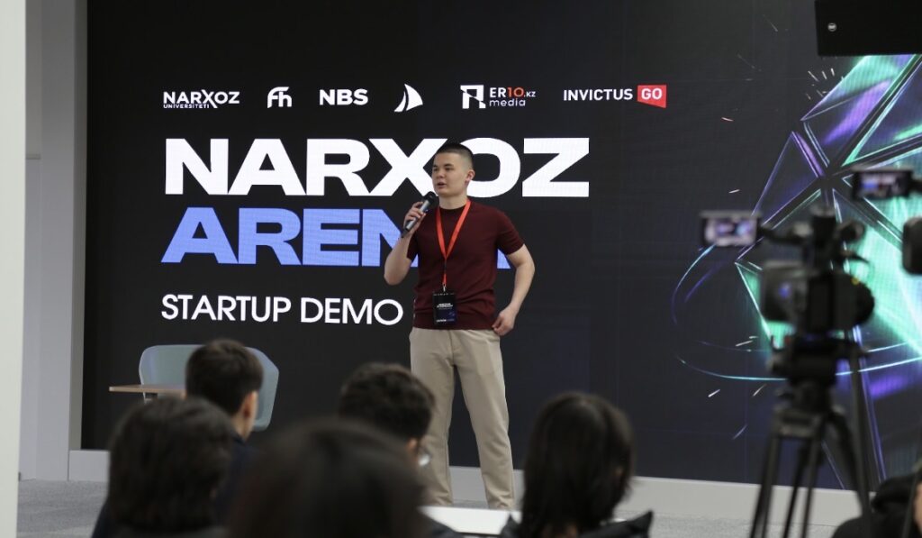В Narxoz University прошел масштабный стартап-баттл Narxoz Arena