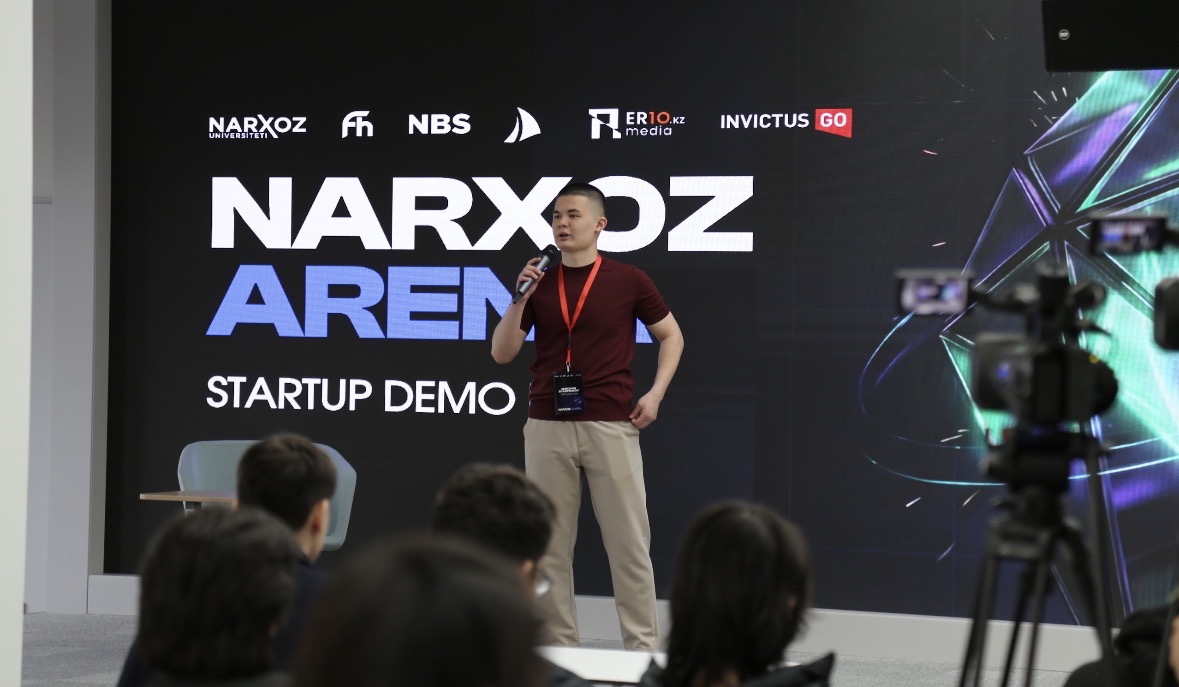 В Narxoz University прошел масштабный стартап-баттл Narxoz Arena