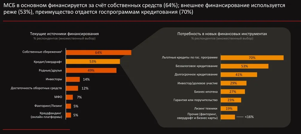 Доля МСБ в экономике Казахстана выросла до 40% ВВП: исследование Mastercard и KPMG